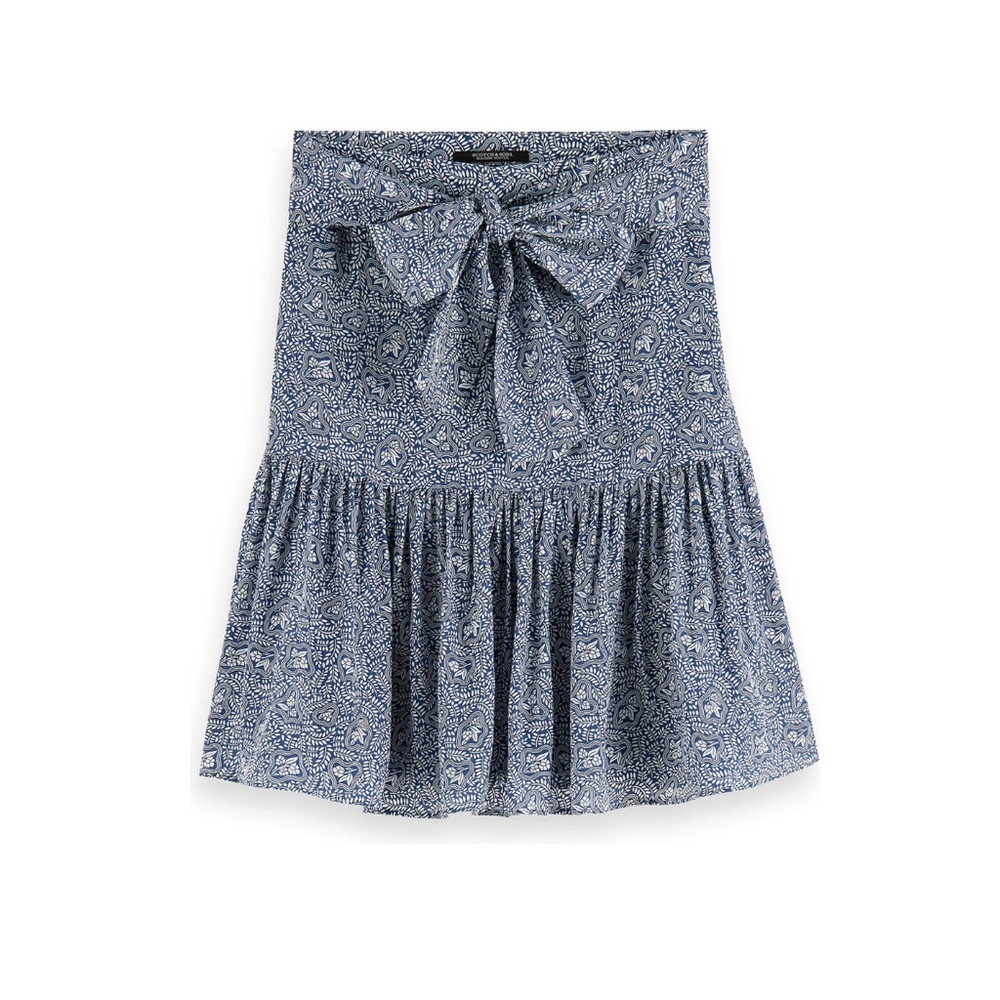 Scotch & Soda Printed Mini Skirt Size Medium NWT - Picture 4 of 6